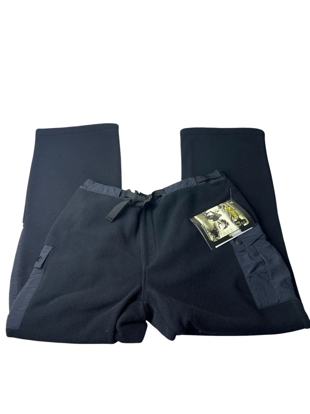 Klim NWT Everest Men’s XL Fleece Cargo Layering Winter Riding Black Outdoor Pant
